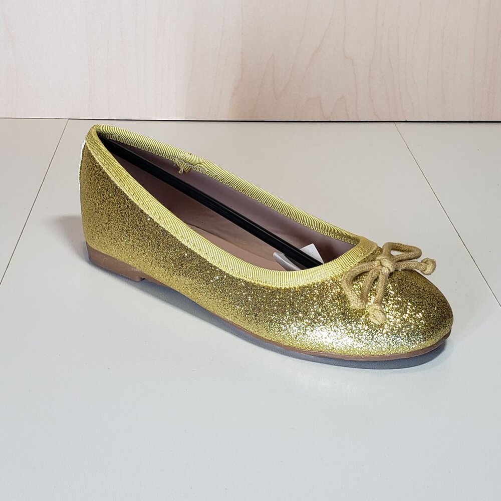 LOT of 2 SOHO Girl Glitter Dress Ballet Flats - 2 Colors - Size 1
